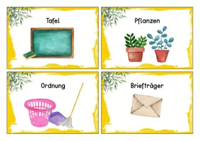 Vorschau - Anderer Materialtyp - Klassenämter gelb - Safariklasse – Zooklasse - Seite 3