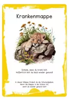 Vorschau - Anderer Materialtyp - Krankenmappe gelb - Safariklasse – Zooklasse - Seite 2
