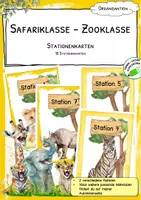 Vorschau - Anderer Materialtyp - Materialpaket "Safariklasse - Zooklasse" - Seite 1