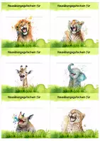 Vorschau - Anderer Materialtyp - Hausübungsgutscheine grün - Safariklasse – Zooklasse - Seite 3