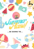 Vista previa - Hojas de trabajo - What are you doing this Summer? - Portada