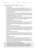 Vorschau - Arbeitsblätter - AB mit Fragen zum Thema "Pendel" + Lösungsblatt - Seite 1