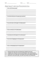 Vorschau - Arbeitsblätter - AB mit Fragen zum Thema "Periodensystem" + Lösungsblatt + Mindmap + Infografik - Deckblatt