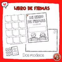 Vista previa - Manualidades / Dibujos para colorear - LIBRO DE FIRMAS_COHESIÓN DE GRUPO - Portada