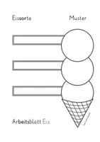 Vorschau - Arbeitsblätter - Eis Schreibübung - Würfelspiel - Sommer ☀️🍧 - Seite 3