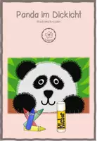 Vorschau - Unterrichtsreihen - Bastelanleitung: Panda im Dickicht - Deckblatt