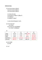 Vorschau - Test - Mathe Test mit Verbesserung (Oberflächeninhalt, Volumen, Umwandeln) - Seite 2