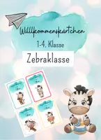 Vorschau - Arbeitsblätter - Materialpaket für die Zebraklasse - wachsendes Bundle - Seite 1