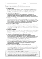 Vorschau - Arbeitsblätter - AB mit Fragen zum Thema "Pflug" + Lösungsblatt - Seite 1
