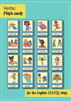 Vorschau - Bildkarten - Verbs: Flash Cards // Bild- und Wortkarten (Englisch) - Seite 1