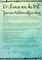 Vorschau - Arbeitsblätter - D'Lena an de Pit feieren Nationalfeierdag - Seite 1