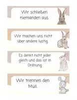 Vorschau - Poster - Klassenregeln für die Hasenklasse - Seite 2