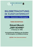 Vorschau - Poster - KUNSTUNTERRICHT: Evard Munch - DER SCHREI - Deckblatt