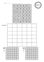 Vorschau - Arbeitsblätter - Buchstaben-Stempelblätter für den Buchstabentag, 1. Klasse - Seite 2