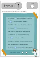 Vorschau - Arbeitsblätter - Escape Room ZEITFORMEN / Die Zeitmaschine / Deutsch - Seite 2