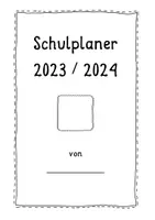 Vorschau - Lehrpläne/Lehrermaterial - Schulplaner 2023 / 2024, Lehrerkalender, Notenlisten - Seite 2