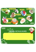 Vorschau - Bildkarten - Unsere Schulhund - Doppel-Funktion Namensschilder & Regeln - Seite 3