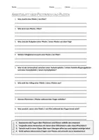 Vorschau - Arbeitsblätter - AB mit Fragen zum Thema "Pilotinnen und Piloten" + Lösungsblatt - Deckblatt