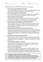 Vorschau - Arbeitsblätter - AB mit Fragen zum Thema "Pink Floyd" + Lösungsblatt + Mindmap + Infografik - Seite 3