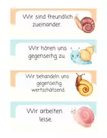 Vorschau - Mal- und Bastelvorlagen - Materialpaket für die Schneckenklasse - wachsendes Bundle - Seite 2