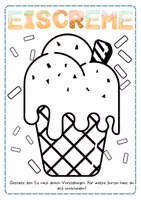 Vorschau - Arbeitsblätter - Schöne Ausmalbilder Eiscreme / Eis / Sommer / Mandala / Malen / Entspannung Vertretung Kunst uvm. - Seite 2