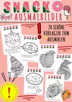 Vorschau - Arbeitsblätter - Snacks kreative Ausmalbilder / Mandalas / Malen Kunst Vertretung uvm. - Deckblatt