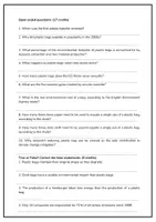 Vorschau - Arbeitsblätter - Listening Comprehension Environment (Plastic Waste) - Seite 3