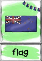 Vorschau - Bildkarten - New Zealand: 31 Picture-Word-Cards (Neuseeland) - Seite 2