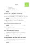 Vorschau - Arbeitsblätter - Thema Berufe: Deutsch als Zweitsprache - Deckblatt