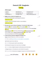 Vorschau - Arbeitsblätter - Satzglieder - Lernzielkontrolle - Seite 1