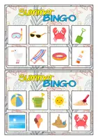 Aperçu - Apprentissages en autonomie - Summer Holiday - Bingo - The British Fox - Page 2