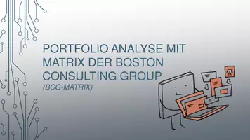 Vorschau - Arbeitsblätter - Portfolio-Analyse mit BCG-Matrix - Seite 1