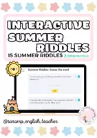 Vista previa - Juegos / Gamificación - PACK: SUMMER RIDDLES - página 3