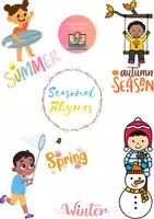 Vista previa - Tarjetas / Manipulativos - Rhymes for each season! Infant Education - Portada