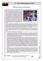 Vorschau - Arbeitsblätter - Flüchtlingskrise 2015 | Politik Geschichte Sekundarstufe Klasse 5-10 | Islam, Migration | Arbeitsblätter, Kopiervorlagen, Freiarbeit mit Lösungen - Seite 2