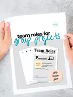 Vorschau - Arbeitsblätter - Team Roles For Group Projects - Seite 1