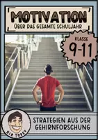 Vorschau - Arbeitsblätter - Motivation - Klasse 9-11 - verschiedene Strategien aus der Psychologie - Deckblatt