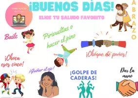 Vista previa - Decoración del aula - Morning Greetings/ ¡Buenos días! - página 2