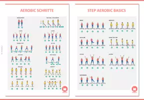 Vorschau - Poster - Aerobic und Step-Aerobic Schrittkarten und Extras - Seite 3