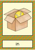 Vorschau - Bildkarten - Prepositions of Place: Flash Cards // Bild- und Wortkarten (Englisch) - Seite 1
