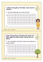 Vorschau - Aufgabenkarten - Rechenkartei: Sprachsensible Sachaufgaben I 3. Klasse #silvesterknaller23 - Seite 3