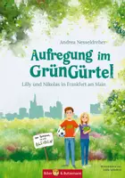 Vorschau - Arbeitsblätter - Unterrichtsmaterialien zu dem Kinderbuch "Aufregung im GrünGürtel - Lilly und Nikolas in Frankfurt am Main" - Deckblatt