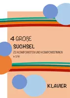 Vorschau - Arbeitsblätter - Meister des Klaviers - Suchsel - Finde die Komponisten und Komponistinnen - MIT LÖSUNGSKATALOG - Seite 1