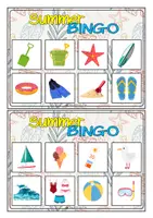 Vorschau - Stationenlernen - Summer Holidays - Bingo game - at the beach - Seite 3