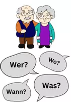 Vorschau - Text - Einführung Satzglieder: Geschichte schwerhörige Großeltern - Deckblatt