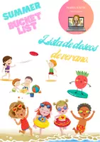 Vista previa - Unidades / Secuencias / Situaciones de Aprendizaje - Summer bucket list - Portada