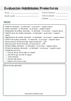 Vista previa - Evaluación - Evaluación Habilidades prelectoras - página 2