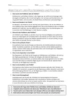 Vorschau - Arbeitsblätter - AB mit Fragen zum Thema "Politikerinnen und Politiker" + Lösungsblatt + Infografik - Seite 2