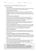 Vorschau - Arbeitsblätter - AB mit Fragen zum Thema "Pompeji" + Lösungsblatt + Infografik - Seite 2