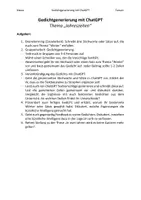 Vorschau - Unterrichtsreihen - Gedichtgenerierung mit ChatGPT - Thema Jahreszeiten - Seite 3